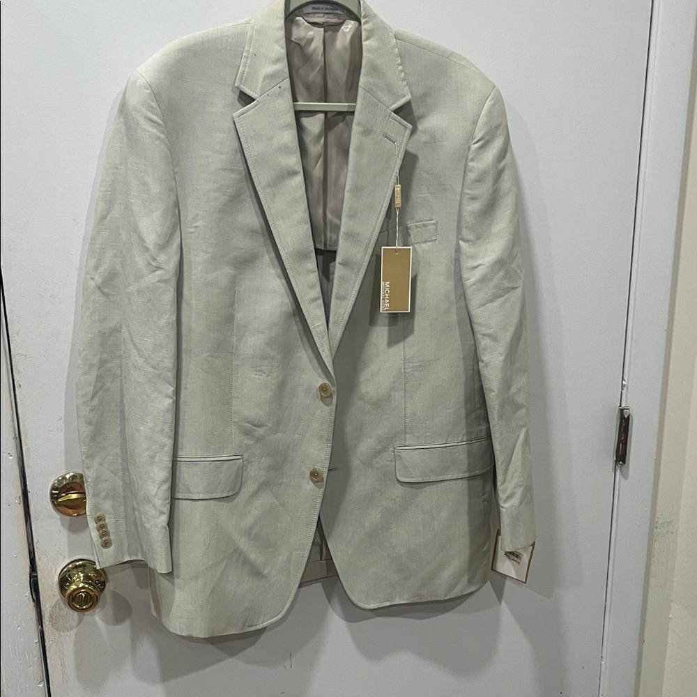Michael Kors Classic Light Gray Blazer